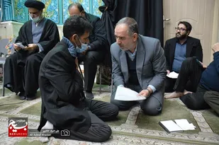 دیدار مردمی فرماندار و مسئولان ادارات ری با اهالی محله استخر