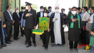خادمان امام رضا (ع) در ناحیه چادگان
