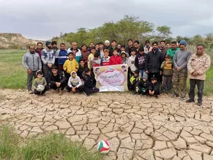 برگزاری اردوی فرهنگی تفریحی بسیجیان پایگاه امام رضا(ع) روستای کلات