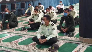 نشست مشترک سپاه با نیروانتظامی شهرستان فاریاب
