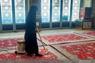 خدمت&zwnj;رسانی به زائرین اربعین حسینی