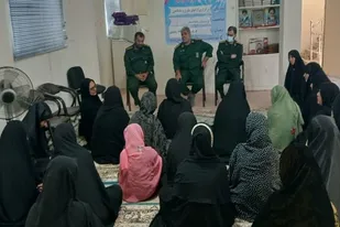 دیدار فرمانده سپاه شهرستان با فرماندهان پایگاه حوزه کوثر شهرستان چابهار