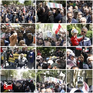 همزمان با سراسر کشور  مردم دیار خط&zwnj; شکنان در راهپیمایی روز قدس شرکت نمودند
