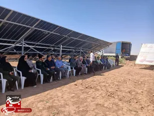 افتتاح نیروگاه خورشیدی روستای علی&zwnj;آباد ترکن با حمایت ۳۲ میلیارد ریالی بنیاد علوی
