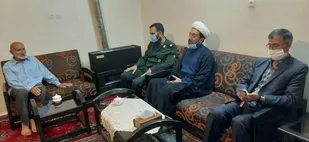دیدار با خانواده های جانبازان و ایثارگران در سرخه