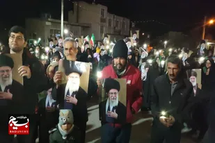 شعار &laquo;مرگ بر آمریکا و اسرائیل&raquo; در صالح آباد طنین&zwnj;انداز شد