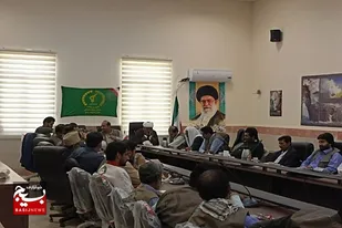 مراسم تجلیل از جهادگران فاطمی در میرجاوه