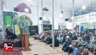 مراسم ارتحال امام خمینی(ره) در شهرستان فیروزه + عکس