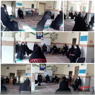 نشست بصیرتی سرگروه های حلقه صالحین خواهران در شیروان