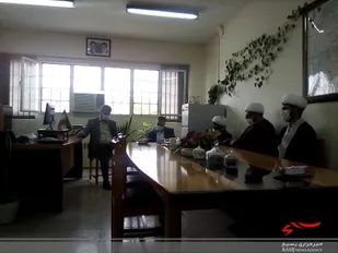 دیدارمسئول دفترنمایندگی ولی فقیه ناحیه بسیج دانشجویی با رئیس جدید دانشگاه آزاداسلامی بجنورد