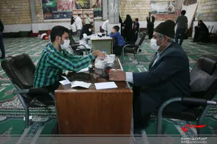 اردوی جهادی پزشکی گروه بهیان به مناسبت سالروز تشکیل بسیج