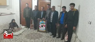 رزمایش دیدار با خانواده شهدا درشوشتر