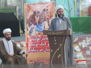 اجرای اولین مرحله رزمایش کمک مومنانه در شهرستان خوروبیابانک