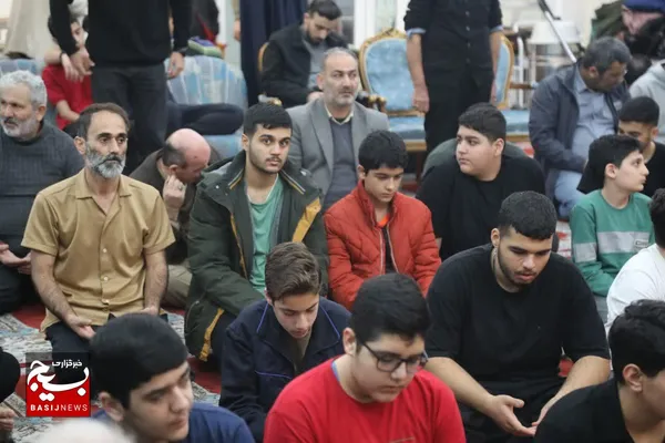 حضور فرمانده سپاه قدس گیلان در جمع معتکفین