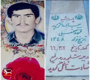 نگاهی کوتاه به زندگی نامه شهید حبیب الله دانش پرور از روستای تنگ چویل شهرستان صیدون