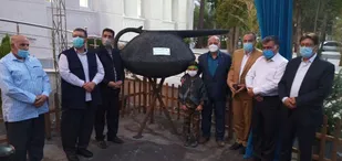 آئین رونمایی از سفال خاکستری و تمدن سه هزار ساله شهرستان شاهرود برگزار شد