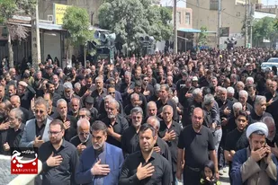 برپایی دسته عزاداری روز تاسوعای حسینی در کبودراهنگ