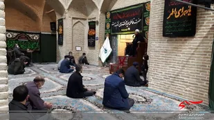 مراسم شام غریبان شهادت کوثر قرآن