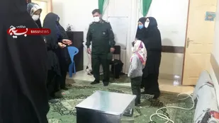 بازدید جانشین فرمانده ناحیه مرکزی یزد از پایگاه کوثر النبی حوزه زینبیه