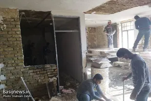 برگزاری اردوی جهادی بسیجیان در بخش جوکار ملایر