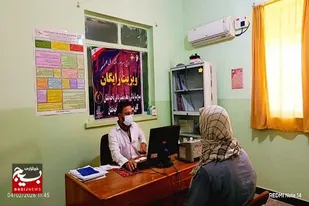 ویزیت رایگان پزشکی در بخش نازیل دهستان چاه احمد به مناسبت دهه فجر