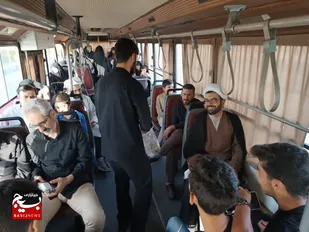 تجدید بیعت با آرمان&zwnj;های امام خمینی&laquo;ره&raquo; توسط بسیجیان پایگاه شهید سید حمزه هاشم پور قم