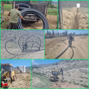 عزم بسیج سازندگی سپاه کربلا برای تأمین آب شرب پایدار در مناطق روستایی بخش کجور نوشهر
