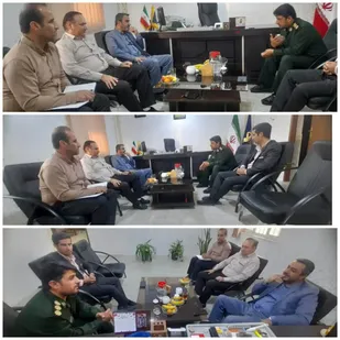 هیئت بازرسی و نظارت ستادی سازمان بسیج هنرمندان خوزستان از کانون بسیج هنرمندان لالی