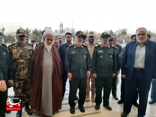 سرلشگر سلامی فرمانده کل سپاه پاسداران وارد قزوین شد