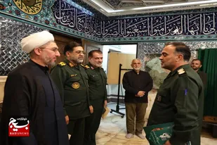 آیین تکریم و معارفه جانشین فرمانده سپاه انصارالحسین(ع) استان همدان