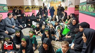 شیرخوارگاه شکوفه ساری میزبان آیین "سوگواره شیرخوارگان حسینی بهشتیان حسینی"