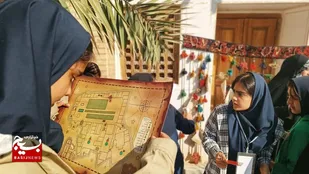 برگزاری اردوی آمادگی دفاعی دختران دانش آموز شهر اصفهان در قالب چالش ردپا