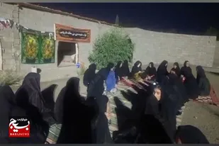 بانوان اهل سنت نصرت&zwnj;آباد در شام غریبان حسینی گرد هم آمدند