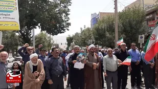 راهپیمایی &laquo;جمعه&zwnj;های خشم و نصر&raquo; و حضور حماسی مردم فارسان
