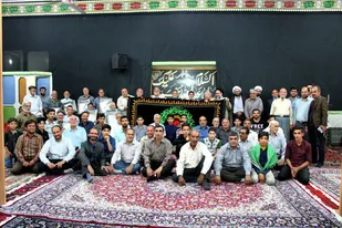 برگزاری همایش تجلیل از پیرغلامان حسینی روستای جعفرآباد شاهرود +عکس