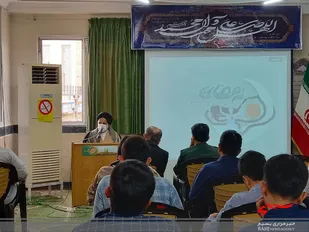 درس اخلاق مسئول نمایندگی ولی فقیه در سپاه استان قم ویژه کارکنان یگان حفاظت شخصیت&zwnj;ها