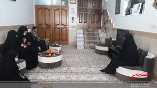 مادر شهید محمدحسین سراجی تکریم شد