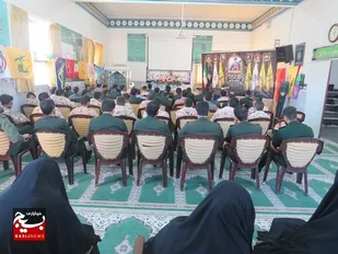 سردار اهوازیان در جمع کارکنان سپاه ناحیه خوانسار