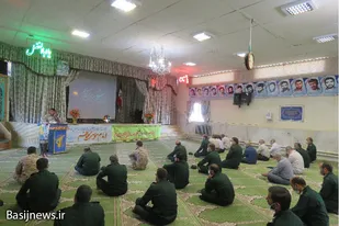 جشن میلاد امام موسی کاظم(ع) در تیپ انصارالحسین(ع) همدان