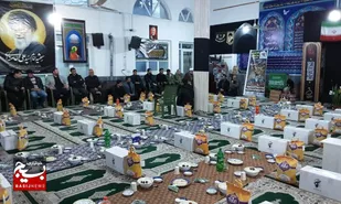 رزمایش سبد کالا در بادله با حضور فرمانده سپاه مازندران