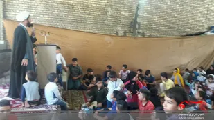 برگزاری جشن عید غدیر توسط حوزه 21 عمار و یاسر ناحیه امام صادق (ع)