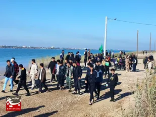 اعزام ۱۶۰ نفر دانش&zwnj;آموز شهرستان جم به مناطق عملیاتی جنوب