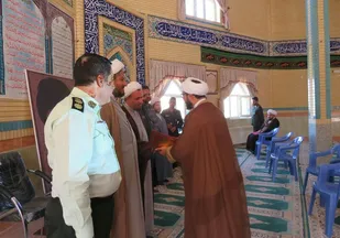 آئین تکریم و معارفه مسئول نمایندگی سپاه شهرستان رازوجرگلان برگزار شد