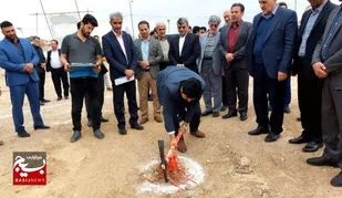 شهرک مسکونی شهید سلیمانی شاهرود کلنگ زنی شد