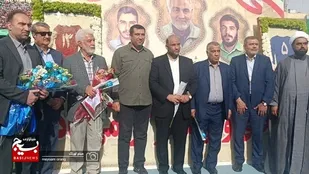 مراسم تجلیل سازمان بسیج ورزشکاران سپاه تهران بزرگ از خانواده معزز شهید ابراهیم هادی