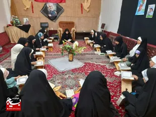 برگزاری محافل انس با قرآن کریم به یاد سردار سلیمانی در پایگاه حنانه قم