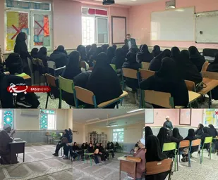 برگزاری رزمایش جهاد تبیین در مدارس سیریک