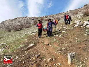 نجات کوهنورد ۶۰ ساله در ارتفاعات کوه سبلان