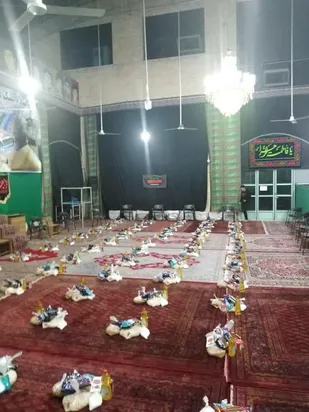 بسته های کمک معیشتی در قالب مواسات و همدلی اماده شد