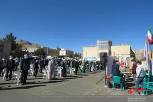 مراسم رزمایش حافظان سلامت دهاقان